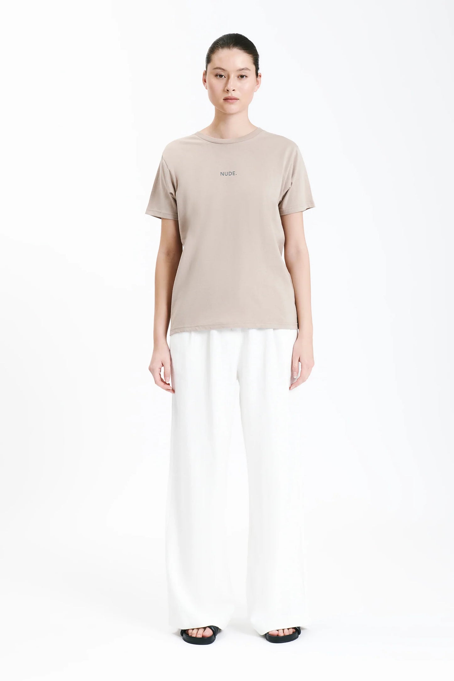 NUDE LUCY - NUDE. TEE