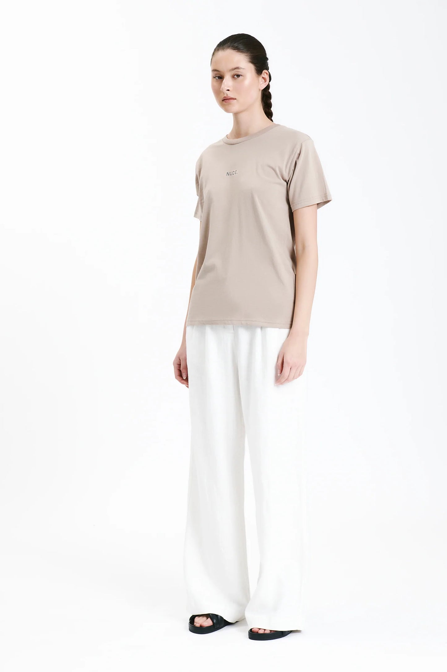 NUDE LUCY - NUDE. TEE